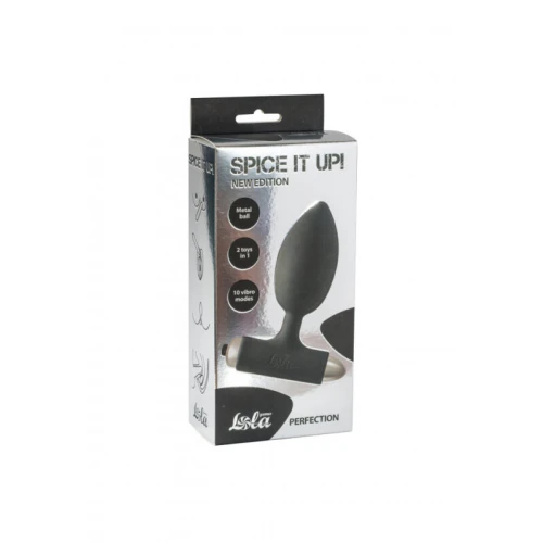 Vibrerende Buttplug Spice it up New Edition Perfection Zwart - Afbeelding 3