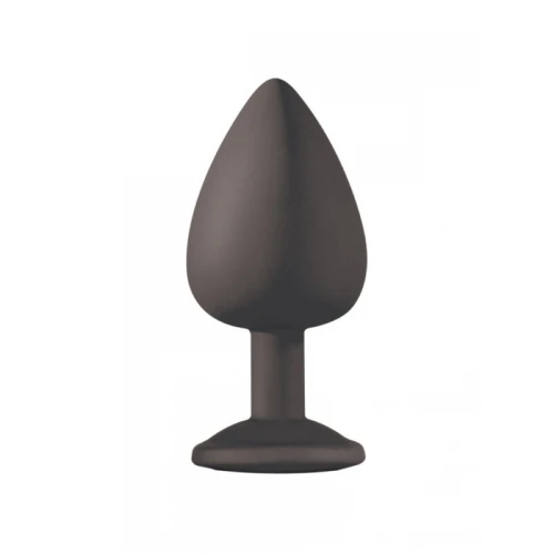 Anale Buttplug Emotions Cutie Groot Zwart Goud Diamant - Afbeelding 3