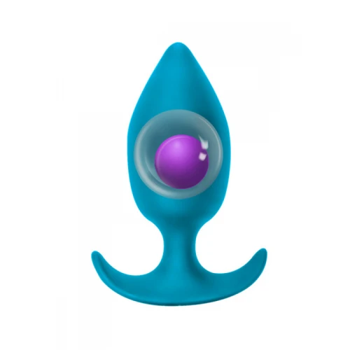 Anale Buttplug met een misplaatst zwaartepunt Spice it up Insatiable Aquamarine - Afbeelding 3