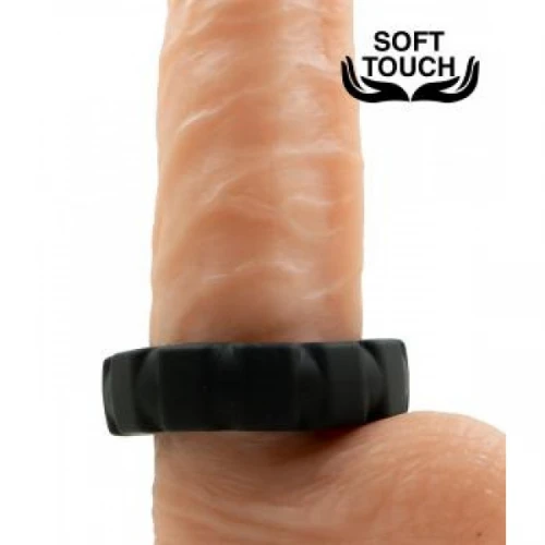 siliconen cockring mr cock tire zwart vb
