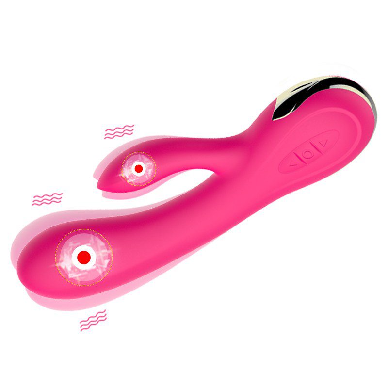 wibrator silicone vibrator usb 7 function booster heating 3