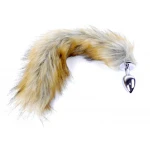 Butt Plug- Fox TAIL-  Vossen staart - Bruin -  XL - Afbeelding 3