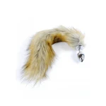 Butt Plug- Fox TAIL-  Vossen staart - Bruin -  XL - Afbeelding 4