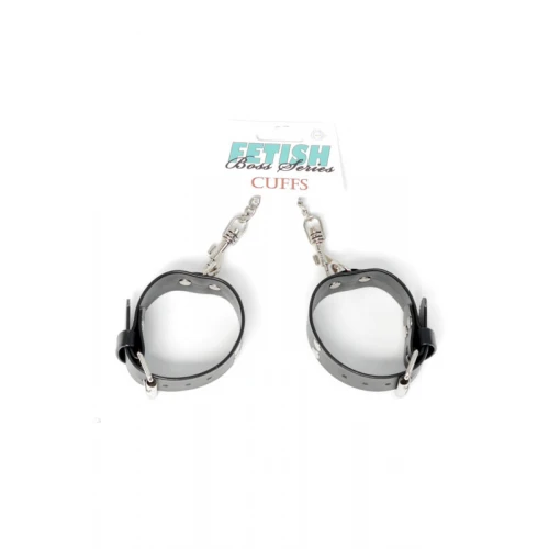 Handboeien met studs - Fetish - 3 cm - Afbeelding 3