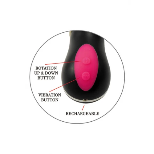 Vibrator-Uranus-USB oplaadbaar -12 functies - Up &down Vibrator - Afbeelding 5