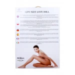 Opblaas pop- Sexpop- ANGELINA 3D Pop - Met vibratie - Afbeelding 13