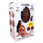 Opblaas pop- ALECIA 3D pop - Met vibratie - Afbeelding 2