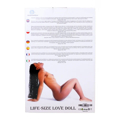 Opblaas pop- ALECIA 3D pop - Met vibratie - Afbeelding 5