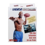 Opblaaspop- American Footballer-  Male Doll - Afbeelding 4