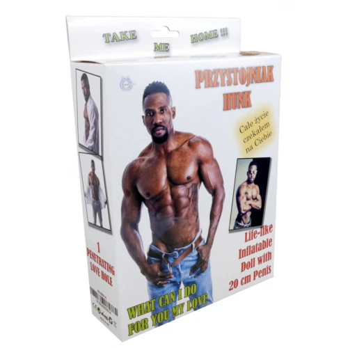 Opblaaspop -Mannelijk - Hunk -  Male Doll - Afbeelding 2