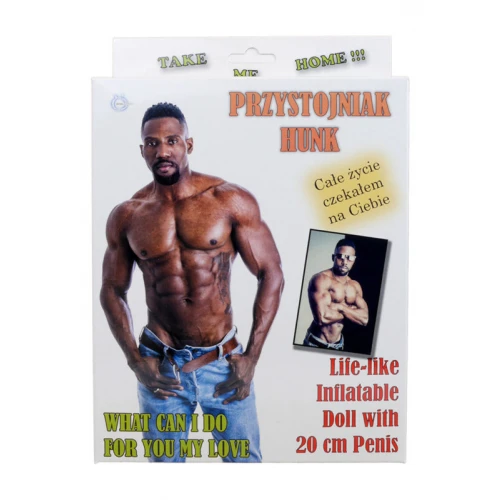 Opblaaspop -Mannelijk - Hunk -  Male Doll - Afbeelding 4