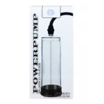 Penispomp -Powerpump - Black&Clear - Afbeelding 3