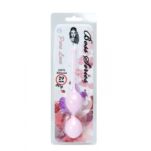 Vagina Balletjes - Kegel Balls 29mm 60g Light Pink - Afbeelding 2