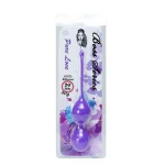 Vagina Balletjes - Silicone Kegel Balls 36mm 90g Paars - Afbeelding 2