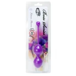 Vagina Balletjes - Silicone Kegel Balls 32mm 165g Paars - Afbeelding 2