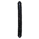 Dildo-Flexible Dubbele dildo-  dubbele  Dong - Zwart