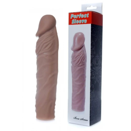 Penis sleeve- Perfect Sleeve - Mulatto - extends 7 cm