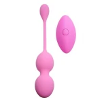 Vagina Balletjes - Vibrerende -  met Afstands bediening - 80g Pink