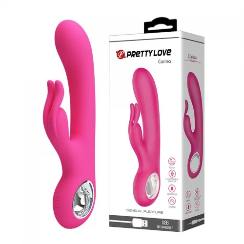PRETTY LOVE – Carina Vibrator – USB – 7 Standen – Roze - Afbeelding 2