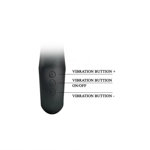 PRETTY LOVE – Carina Vibrator – USB – 7 Standen – Zwart - Afbeelding 7