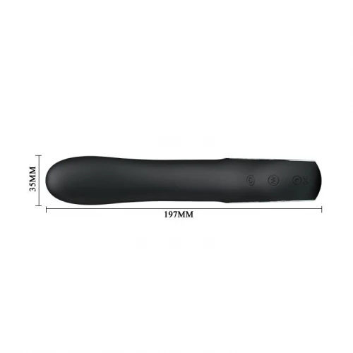 PRETTY LOVE – Alston Vibrator – USB – 12 Standen – Zwart - Afbeelding 8