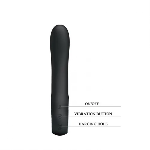 PRETTY LOVE – Alston Vibrator – USB – 12 Standen – Zwart - Afbeelding 10