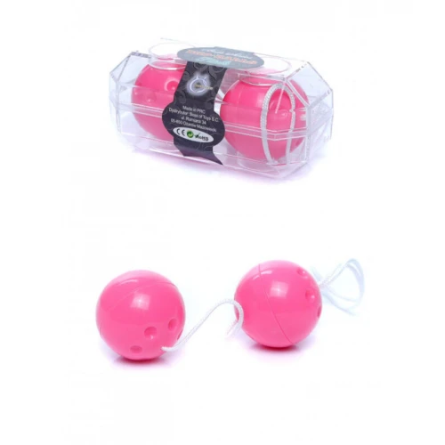 kulki duo balls pink scaled