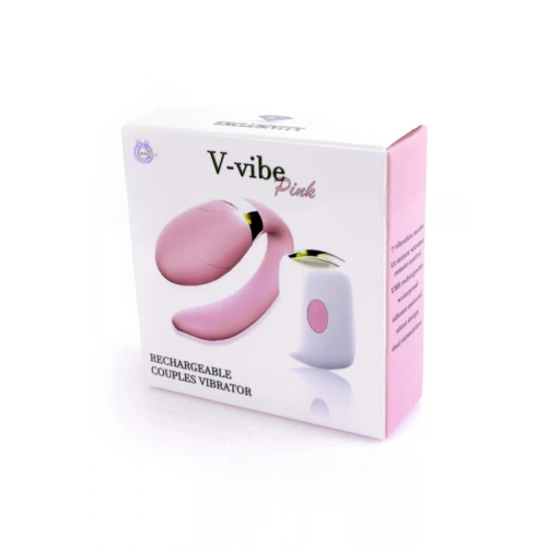 V-Vibe - Partner Toy -  Pink - USB oplaadbaar - Afbeelding 2
