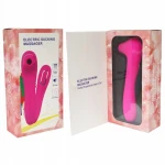 Luchtdruk Vibrator- USB Oplaadbaar - Roze 10 zuig functies - 10 Vibraties - Afbeelding 2