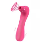Luchtdruk Vibrator- USB Oplaadbaar - Roze 10 zuig functies - 10 Vibraties