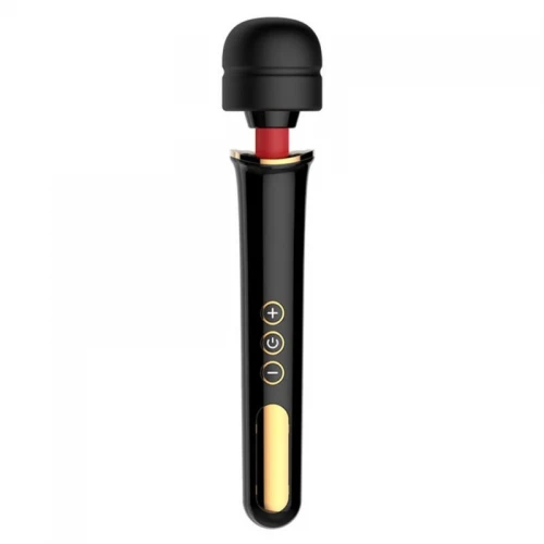Wand Massager-  USB Oplaadbaar - Zwart- 20 Functies
