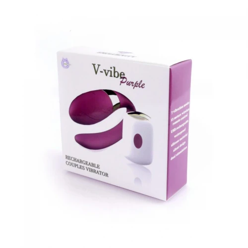 V-Vibe Paars-  USB Oplaadbaar - Afbeelding 2
