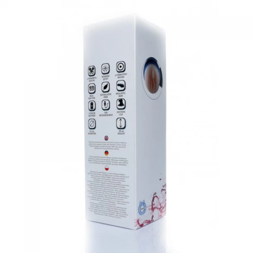 Masturbator- Kunst Vagina -Delight - 9  Functies - USB Oplaadbaar - Afbeelding 3