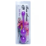 Vagina Balletjes - Vibrerende -  met Afstands bediening - 80g - paars - Afbeelding 2