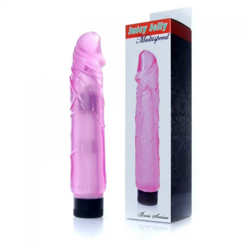 wibrator juicy jelly multispeed pink