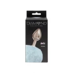 Anale plug Buttplug Diamond Twinkle Blauw - Afbeelding 3