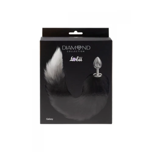 Anale plug Buttplug Diamond Galaxy Zwart - Afbeelding 4