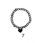 Halsband Party Hard Embrace Zwart