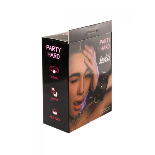 Handboeien Party Hard Calm Zwart - Afbeelding 8