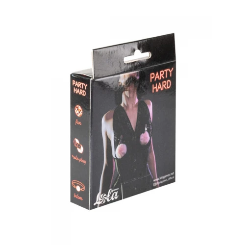 Tepelklemmen Party Hard Angelic Roze - Afbeelding 7