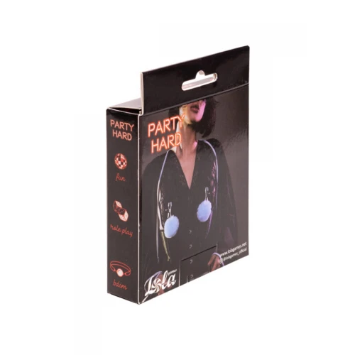 Tepelklemmen Party Hard Angelic Blauw - Afbeelding 3