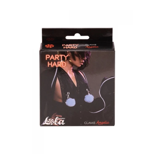 Tepelklemmen Party Hard Angelic Blauw - Afbeelding 2