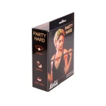 Gag Party Hard Love Addict Rood - Afbeelding 4