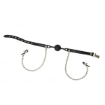 Ball gag Met Tepelklemmen Party Hard Hentai