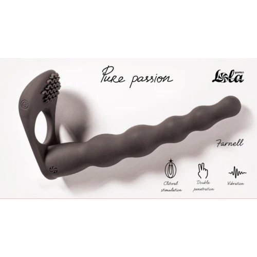 Strap-on Pure Passion Farnell Zwart - Afbeelding 2