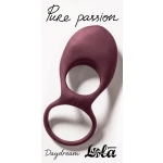 Vibrerende Dubbele Cockring Penisring Daydream Wine Rood - Afbeelding 2
