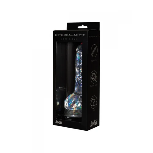 Transparante Dildo Intergalactic Luminous - Afbeelding 3