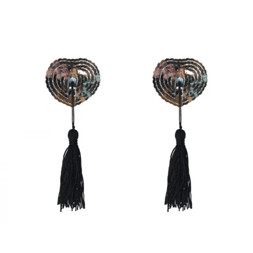 Tepelstickers Burlesque Gipsy Zilver - Afbeelding 2