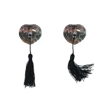 Tepelstickers Burlesque Gipsy Zilver