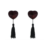 Tepelstickers Burlesque Evans Rood - Afbeelding 2
